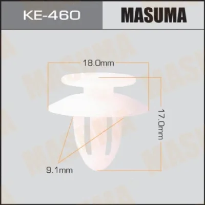 Зажим, молдинг / защитная накладка MASUMA KE-460