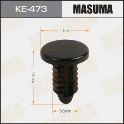 Зажим, молдинг / защитная накладка MASUMA KE-473