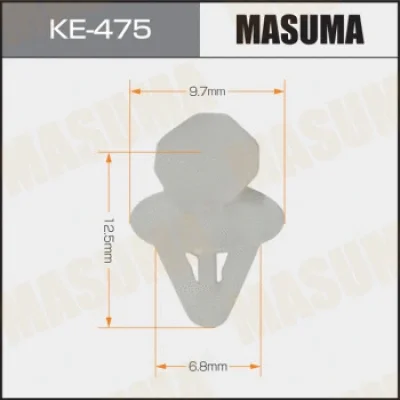 Зажим, молдинг / защитная накладка MASUMA KE-475