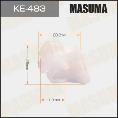 Зажим, молдинг / защитная накладка MASUMA KE-483