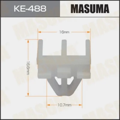 Зажим, молдинг / защитная накладка MASUMA KE-488