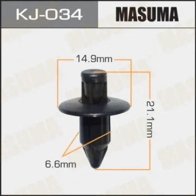 Зажим, молдинг / защитная накладка MASUMA KJ-034