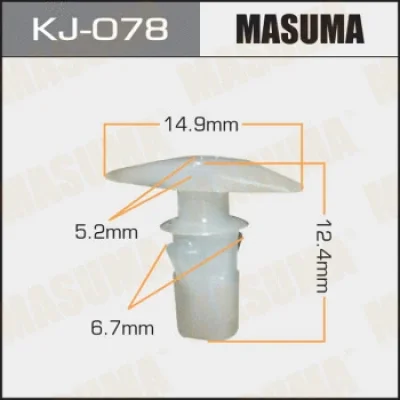 Зажим, молдинг / защитная накладка MASUMA KJ-078