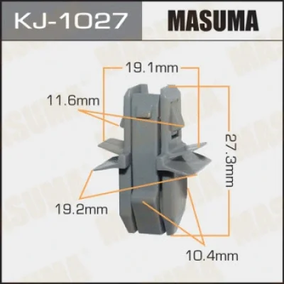 Зажим, молдинг / защитная накладка MASUMA KJ1027