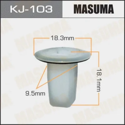 Зажим, молдинг / защитная накладка MASUMA KJ103