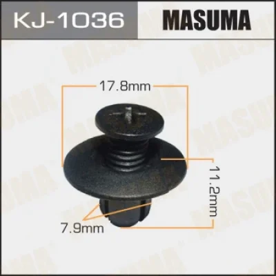 Зажим, молдинг / защитная накладка MASUMA KJ1036