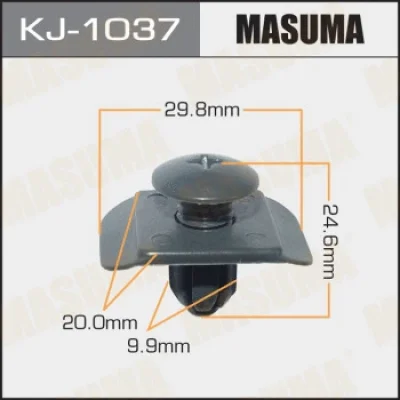 Зажим, молдинг / защитная накладка MASUMA KJ-1037