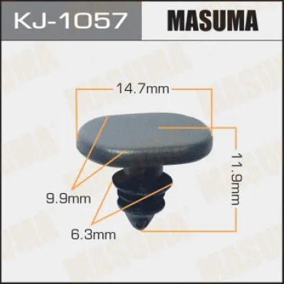 Зажим, молдинг / защитная накладка MASUMA KJ-1057
