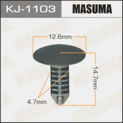 Зажим, молдинг / защитная накладка MASUMA KJ-1103