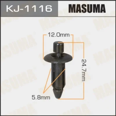 Зажим, молдинг / защитная накладка MASUMA KJ-1116