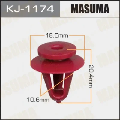 Зажим, молдинг / защитная накладка MASUMA KJ-1174