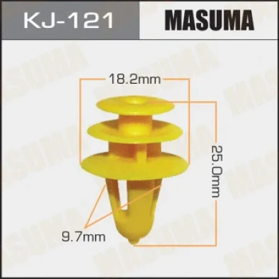 Зажим, молдинг / защитная накладка MASUMA KJ121