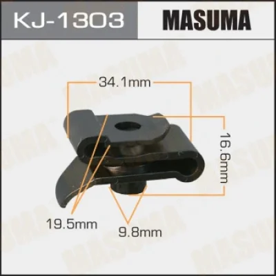 Зажим, молдинг / защитная накладка MASUMA KJ1303