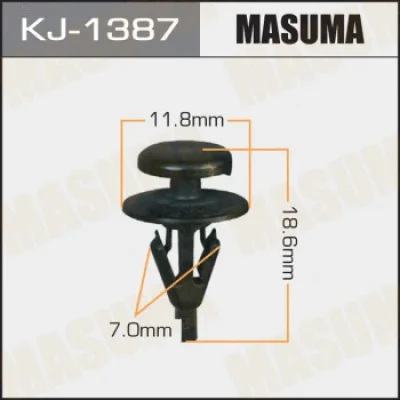 Зажим, молдинг / защитная накладка MASUMA KJ-1387