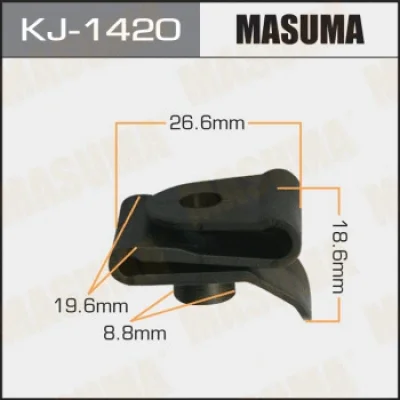 Зажим, молдинг / защитная накладка MASUMA KJ-1420