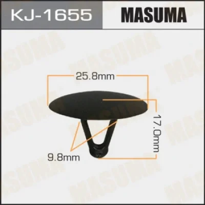 Зажим, молдинг / защитная накладка MASUMA KJ-1655