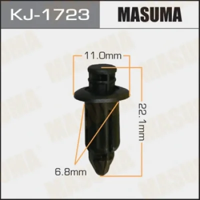 Зажим, молдинг / защитная накладка MASUMA KJ-1723