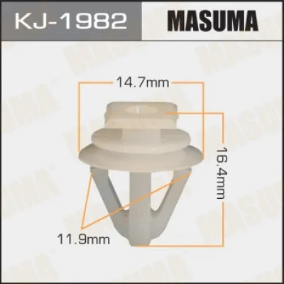 Зажим, молдинг / защитная накладка MASUMA KJ-1982