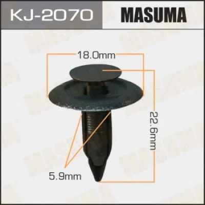 Зажим, молдинг / защитная накладка MASUMA KJ-2070