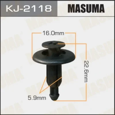 Зажим, молдинг / защитная накладка MASUMA KJ-2118