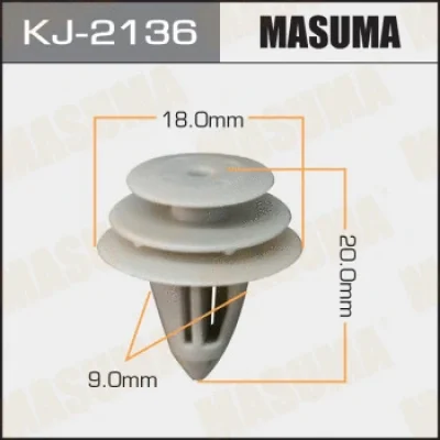 Зажим, молдинг / защитная накладка MASUMA KJ-2136