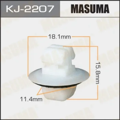 Зажим, молдинг / защитная накладка MASUMA KJ-2207