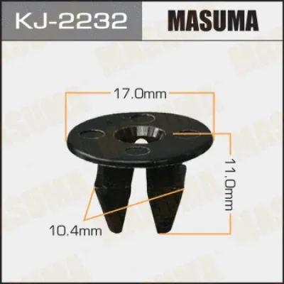 Зажим, молдинг / защитная накладка MASUMA KJ-2232