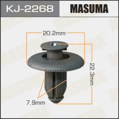Зажим, молдинг / защитная накладка MASUMA KJ-2268