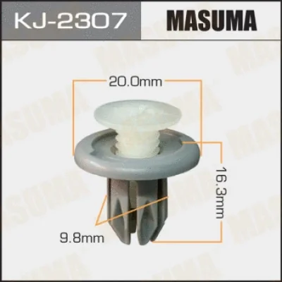 Зажим, молдинг / защитная накладка MASUMA KJ2307