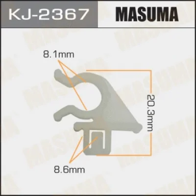 Зажим, молдинг / защитная накладка MASUMA KJ-2367