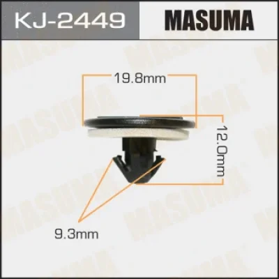 Зажим, молдинг / защитная накладка MASUMA KJ-2449