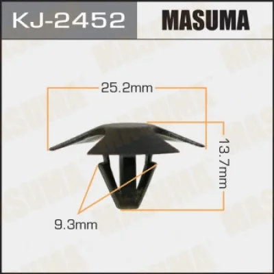 Зажим, молдинг / защитная накладка MASUMA KJ-2452