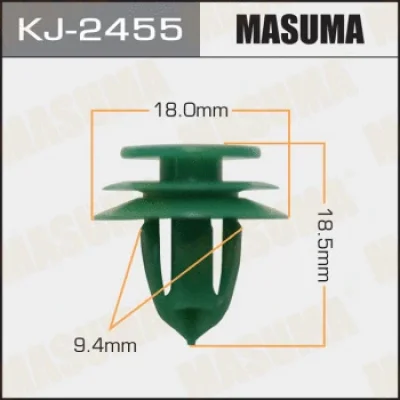 Зажим, молдинг / защитная накладка MASUMA KJ-2455