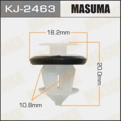Зажим, молдинг / защитная накладка MASUMA KJ-2463