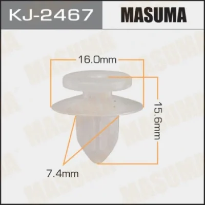 Зажим, молдинг / защитная накладка MASUMA KJ-2467