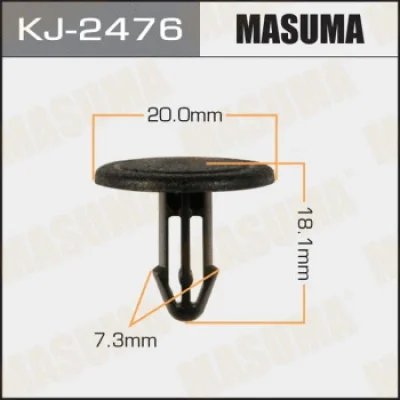 Зажим, молдинг / защитная накладка MASUMA KJ-2476