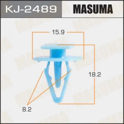 Зажим, молдинг / защитная накладка MASUMA KJ-2489