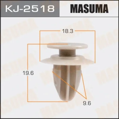 Зажим, молдинг / защитная накладка MASUMA KJ-2518