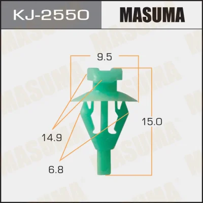 Зажим, молдинг / защитная накладка MASUMA KJ-2550
