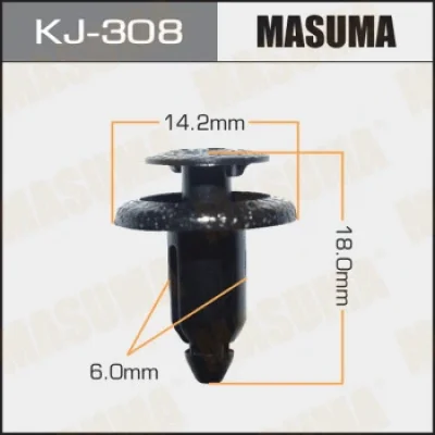 Зажим, молдинг / защитная накладка MASUMA KJ-308
