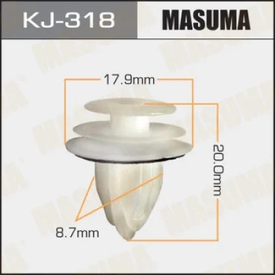 KJ-318 MASUMA Зажим, молдинг / защитная накладка