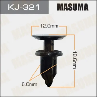 Зажим, молдинг / защитная накладка MASUMA KJ321