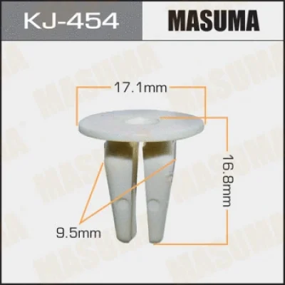 Зажим, молдинг / защитная накладка MASUMA KJ-454