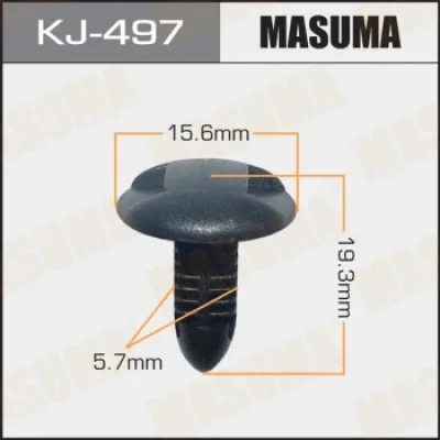 Зажим, молдинг / защитная накладка MASUMA KJ-497