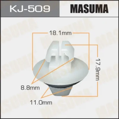 Зажим, молдинг / защитная накладка MASUMA KJ-509