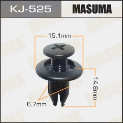 Зажим, молдинг / защитная накладка MASUMA KJ-525