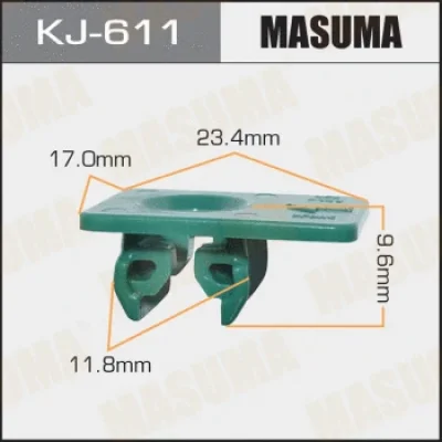 Зажим, молдинг / защитная накладка MASUMA KJ-611