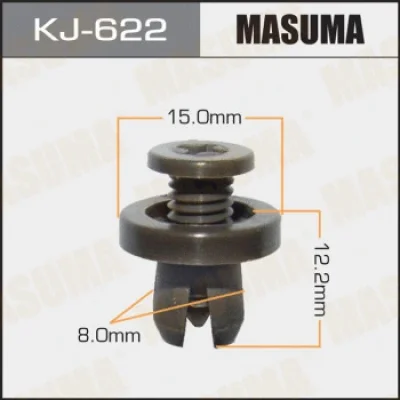 Зажим, молдинг / защитная накладка MASUMA KJ-622