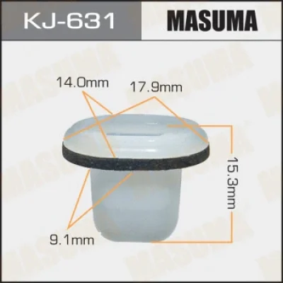 Зажим, молдинг / защитная накладка MASUMA KJ-631