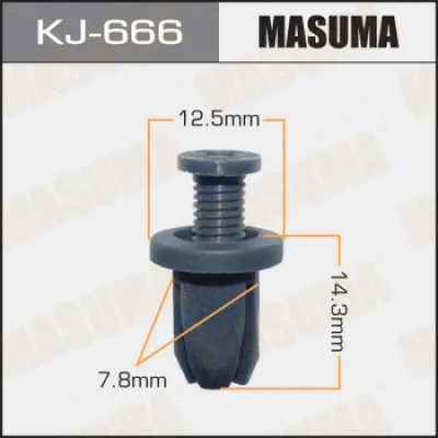 Зажим, молдинг / защитная накладка MASUMA KJ-666